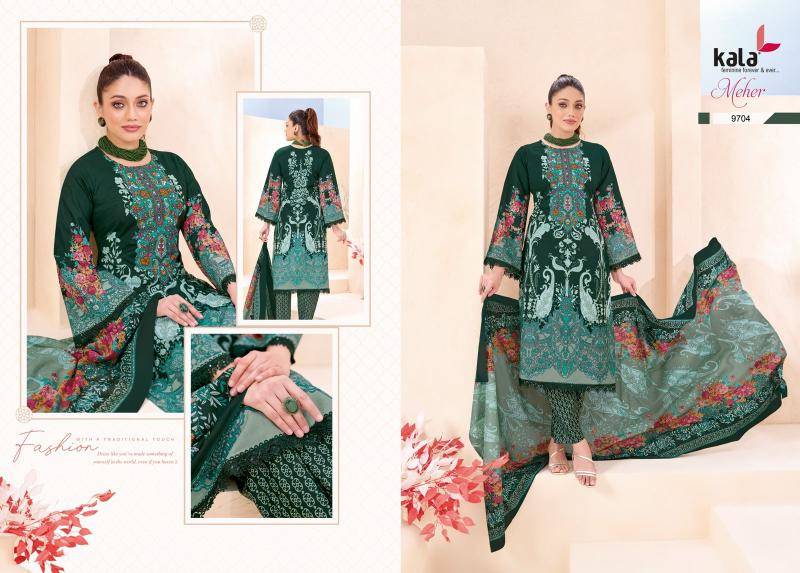 Kala meher vol-12 Dress material wholesalers in Bangalore
